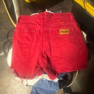 Wrangler cut off shorts